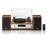 HiFi Stereo Sustav | Gramofon | DAB+ FM Radio | Bluetooth | Drveni | LENCO