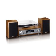 HiFi Stereo Sustav | Gramofon | DAB+ FM Radio | Bluetooth | Drveni | LENCO 11 mc 160wd 3 scaled