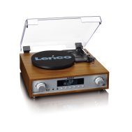 HiFi Stereo Sustav | Gramofon | DAB+ FM Radio | Bluetooth | Drveni | LENCO 12 mc 160wd 4 scaled