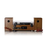 HiFi Stereo Sustav | Gramofon | DAB+ FM Radio | Bluetooth | Drveni | LENCO 13 mc 160wd 5 scaled