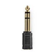 NEDIS GOLD Audio Adapter | 6.35mm M - 3.5mm Ž | Pozlaćeni konektor | ABS