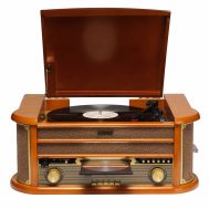 Gramofon | FM i DAB Radio | CD | USB | Kazetofon | DENVER