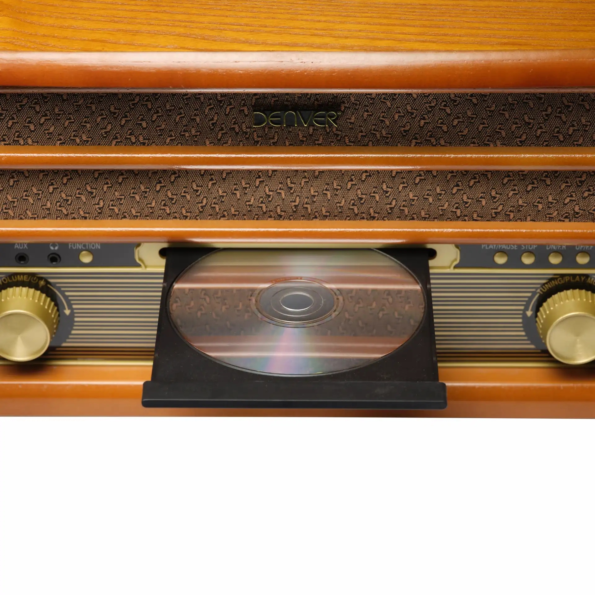 Gramofon | FM i DAB Radio | CD | USB | Kazetofon | DENVER 4 dv mrd 51 3