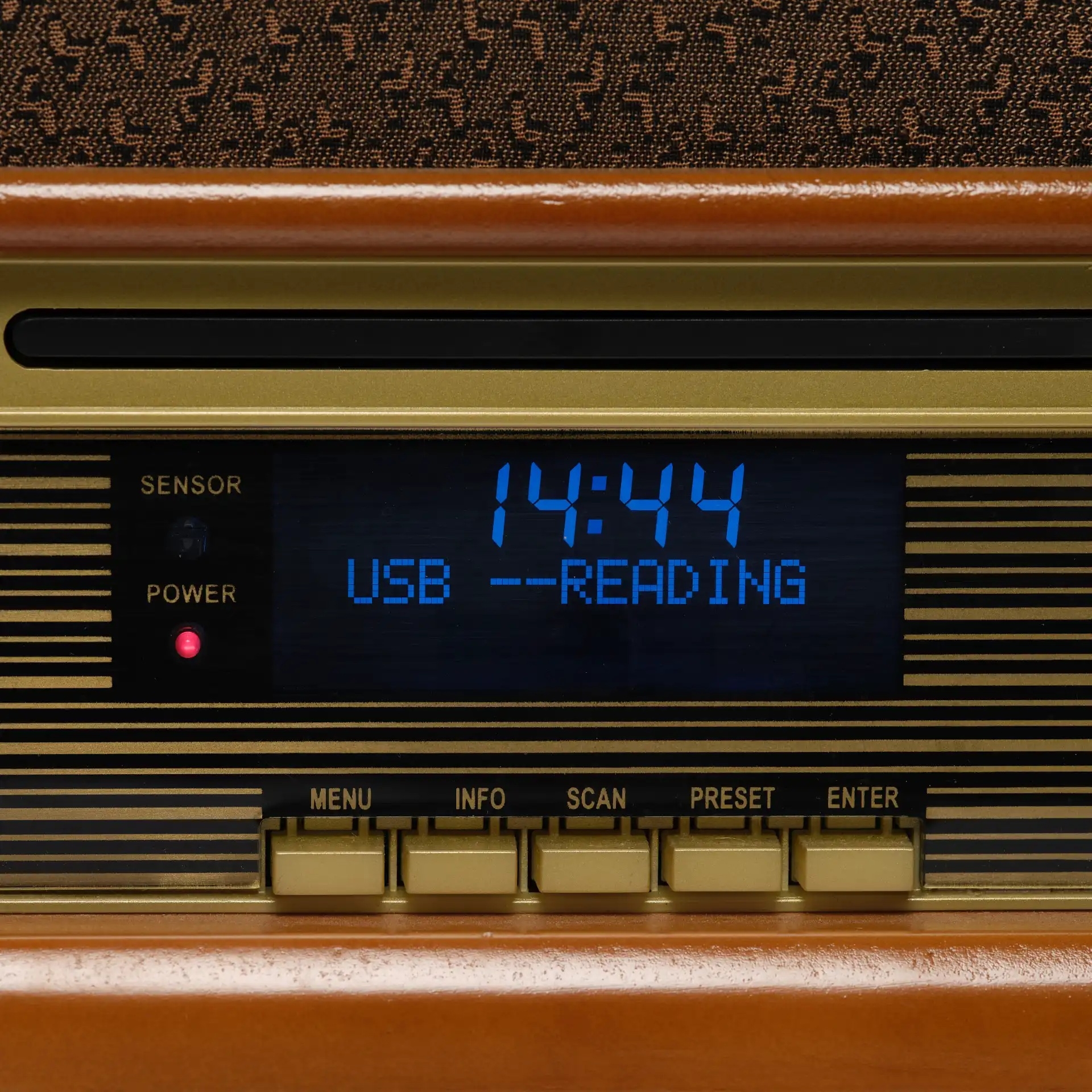Gramofon | FM i DAB Radio | CD | USB | Kazetofon | DENVER 6 dv mrd 51 5