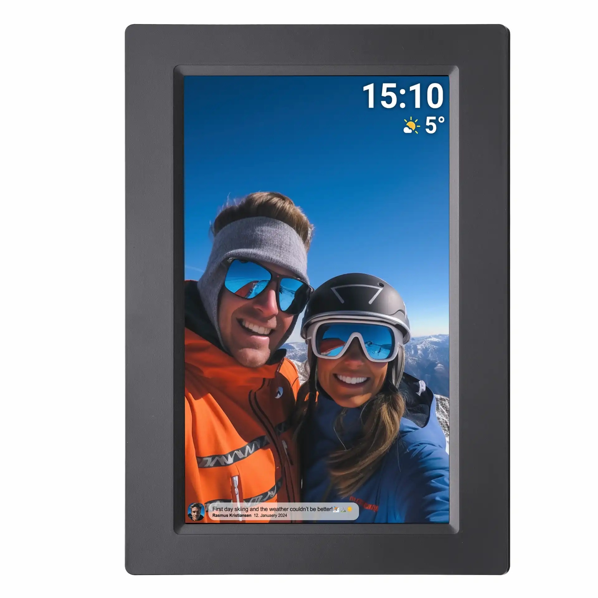 Digitalni Okvir za Slike | HD IPS 10.1" Zaslon | 16GB | FRAMEO | DENVER 4 dv pff 1015bmk2 3