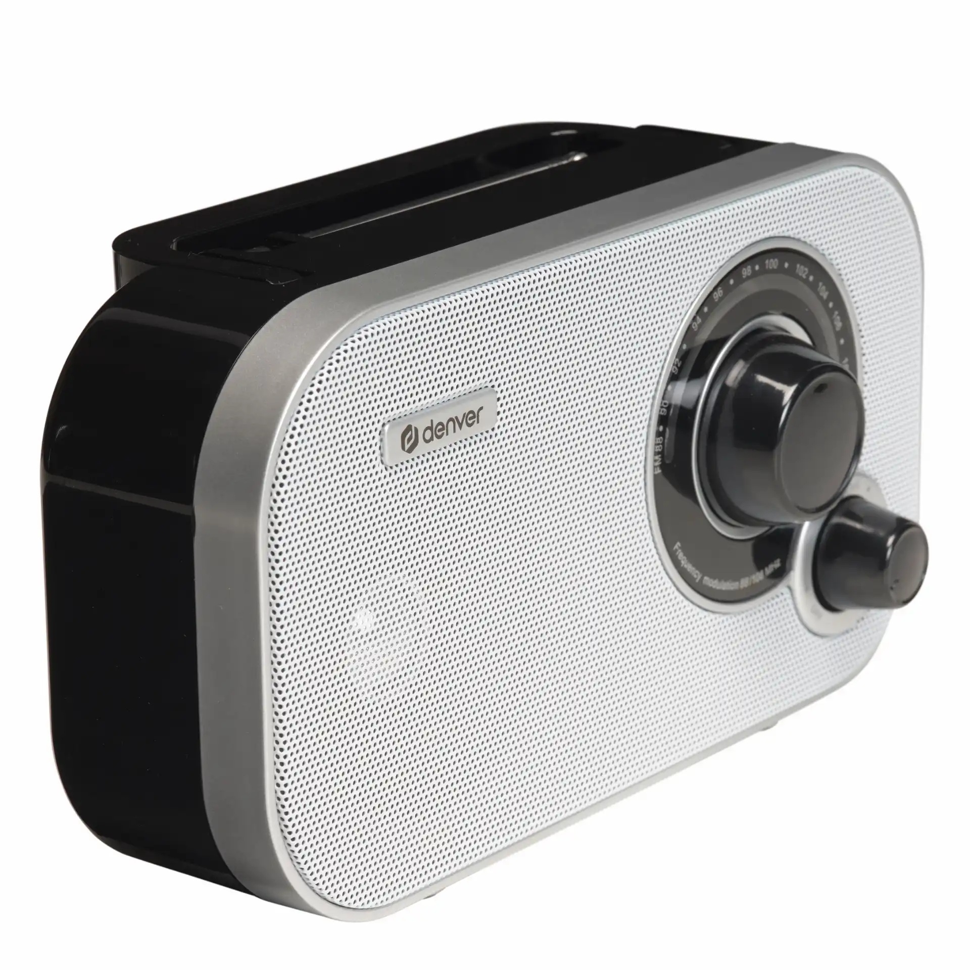 Prijenosni Radio | FM | Analogni Tuner | Bijeli | DENVER 3 dv tr 51w 2