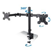 Stolni Nosač Za Dva Monitora | 10-27 inch | 360° | Esperanza 7 esp erw018 1