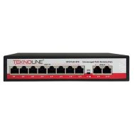 Switch PoE | 24V | 8 PoE Portova + 2 Uplink | Teknoline