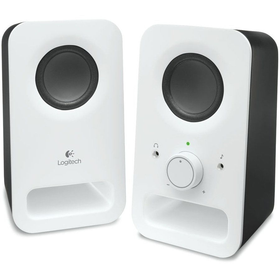 LOGITECH Z150 Stereo Speakers | Snow White | 3,5 mm 1 A 980 000815