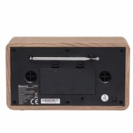 DAB+ FM Radio | DAB-18 | AUX | Sat i Alarm | Svijetlo Drvo | DENVER 9 dv dab 18lw 3