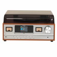 Gramofon | 33-45-78 rpm | FM i DAB Radio | CD | Bluetooth | Light Drvo | DENVER 9 dv mrd 52lw 1