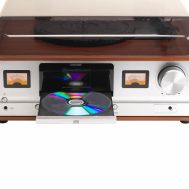 Gramofon | 33-45-78 rpm | FM i DAB Radio | CD | Bluetooth | Light Drvo | DENVER 11 dv mrd 52lw 3