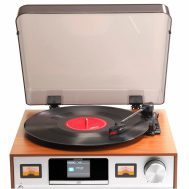 Gramofon | 33-45-78 rpm | FM i DAB Radio | CD | Bluetooth | Light Drvo | DENVER 12 dv mrd 52lw 4