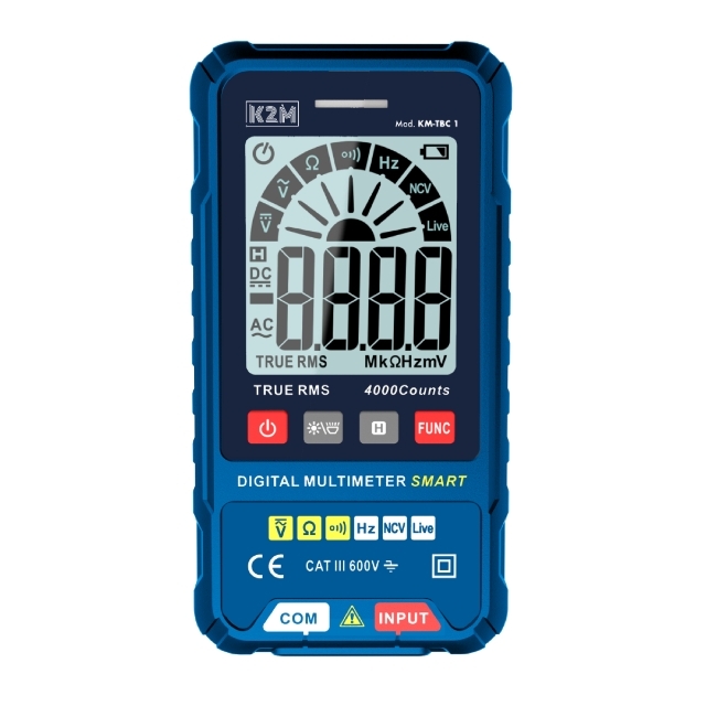 Digitalni SMART Multimetar | CAT III 600V | K2M 1 km50300700