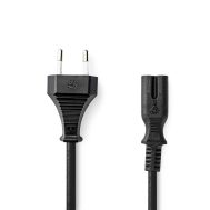 Kabel Za Napajanje | Euro 2-pin M - C7 M | 2.0 m | Box Pack | NEDIS