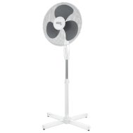 Podni Ventilator | 40 cm | 45W | 3 Brzine | Okretanje | Bijeli | TENKO
