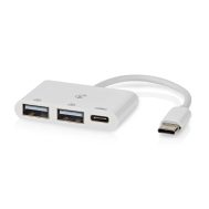 USB Hub | 1x USB-C | 1x USB-C + 2x USB-A ženski | NEDIS 10 ccgb64785wt01 4
