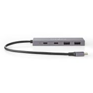 USB-C 3.2 Gen 2 Hub | 2 x USB-C 3.2 + 2 x USB-A 3.2 | 10 Gbps | NEDIS