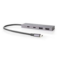 USB-C 3.2 Gen 2 Hub | 2 x USB-C 3.2 + 2 x USB-A 3.2 | 10 Gbps | NEDIS 10 uhubu3450at 3