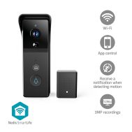 WiFi Video Zvonce Za Ulazna Vrata | FullHD 1296p | Na Baterije | NEDIS SmartLife