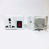Adapter za utičnice | World To EU 2 pin | Prekidač