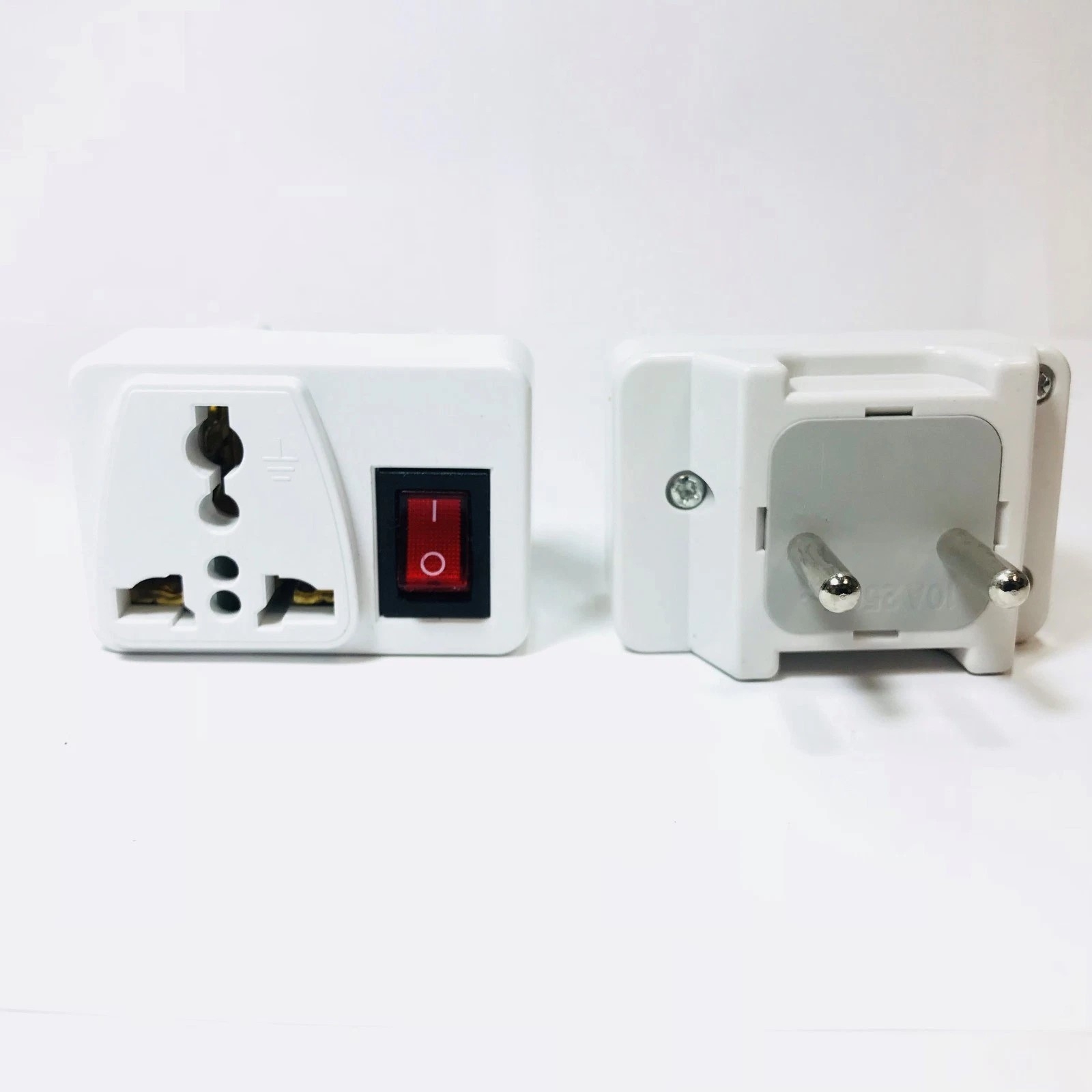 Adapter za utičnice | World To EU 2 pin | Prekidač 1 adap world to eu