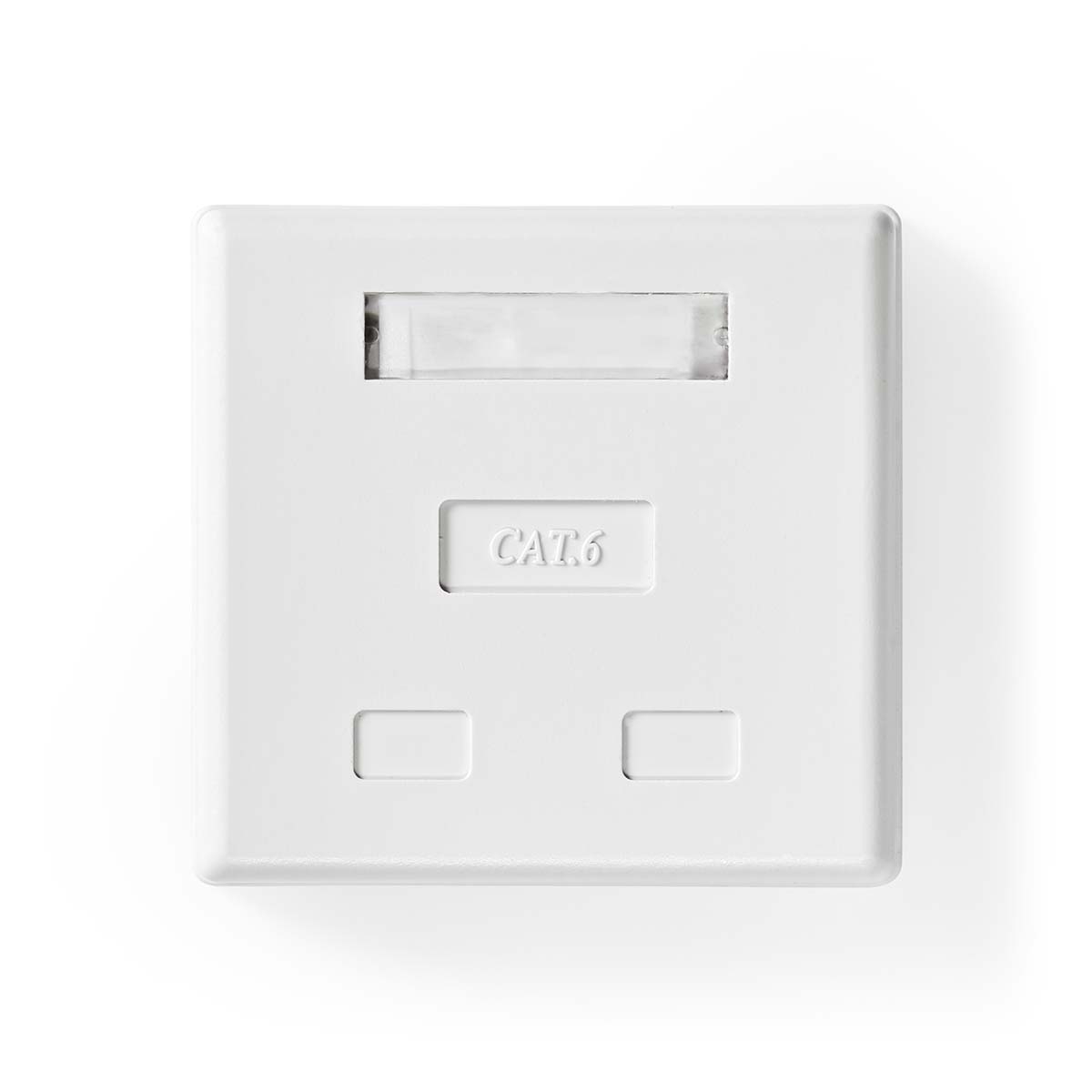 Mrežna Zidna Utičnica | CAT6 | Nadžbukna | 2 x RJ45 | NEDIS 2 ccgb89110wt 1