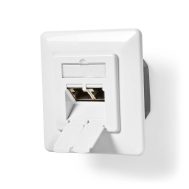 Mrežna Zidna Utičnica | CAT6 | Podžbukna | 2 x RJ45 | NEDIS 11 ccgb89200iv 3