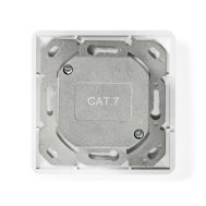 Mrežna Zidna Utičnica | CAT7 | Podžbukna | 2 x RJ45 | NEDIS 11 ccgb89260iv 2