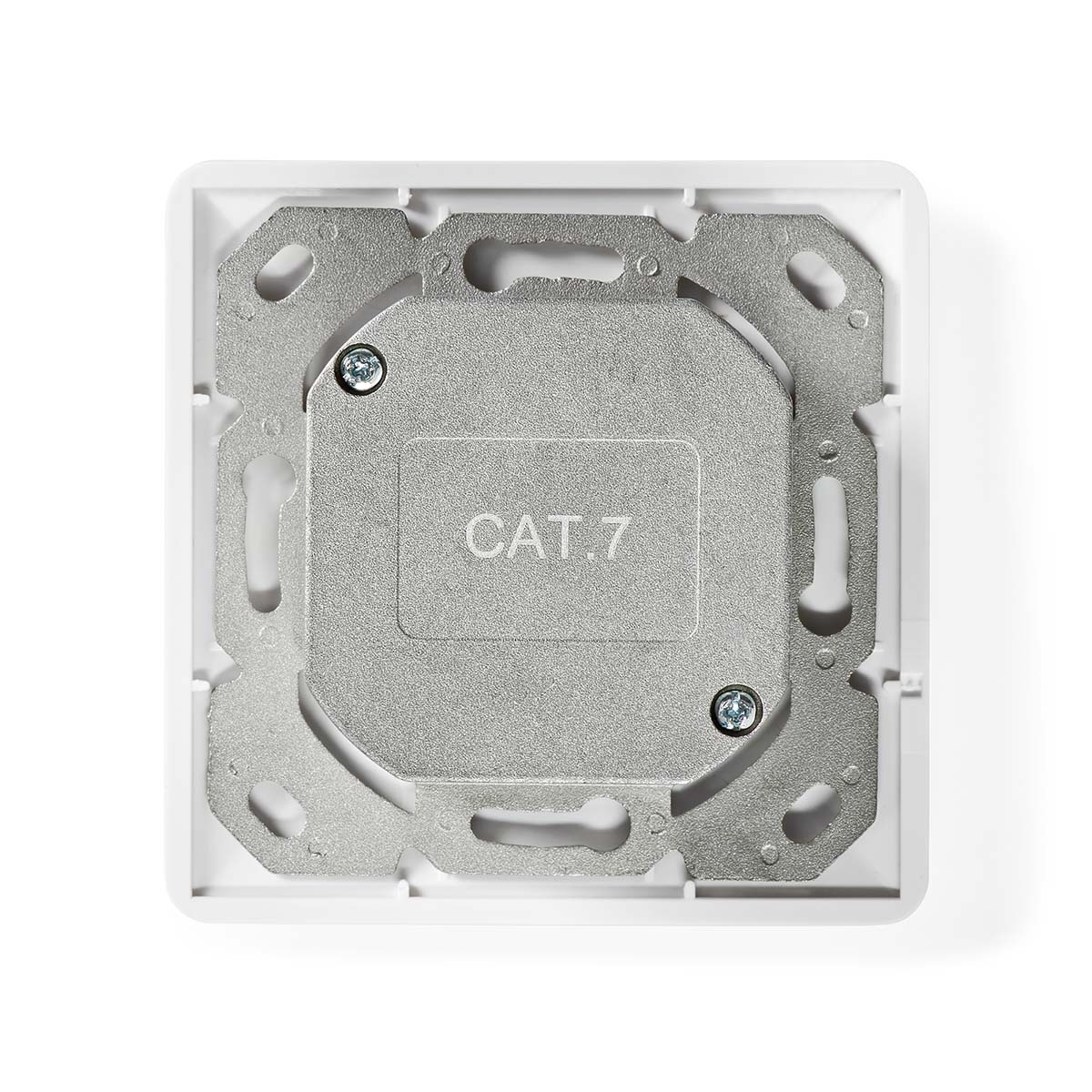 Mrežna Zidna Utičnica | CAT7 | Podžbukna | 2 x RJ45 | NEDIS 3 ccgb89260iv 2