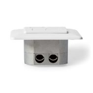 Mrežna Zidna Utičnica | CAT7 | Podžbukna | 2 x RJ45 | NEDIS 12 ccgb89260iv 3