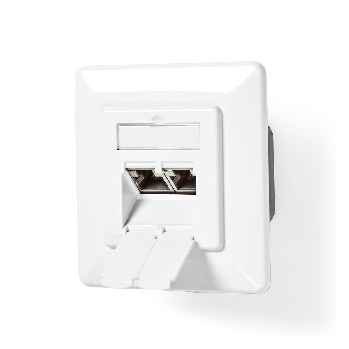 Mrežna Zidna Utičnica | CAT7 | Podžbukna | 2 x RJ45 | NEDIS 5 ccgb89260iv 4