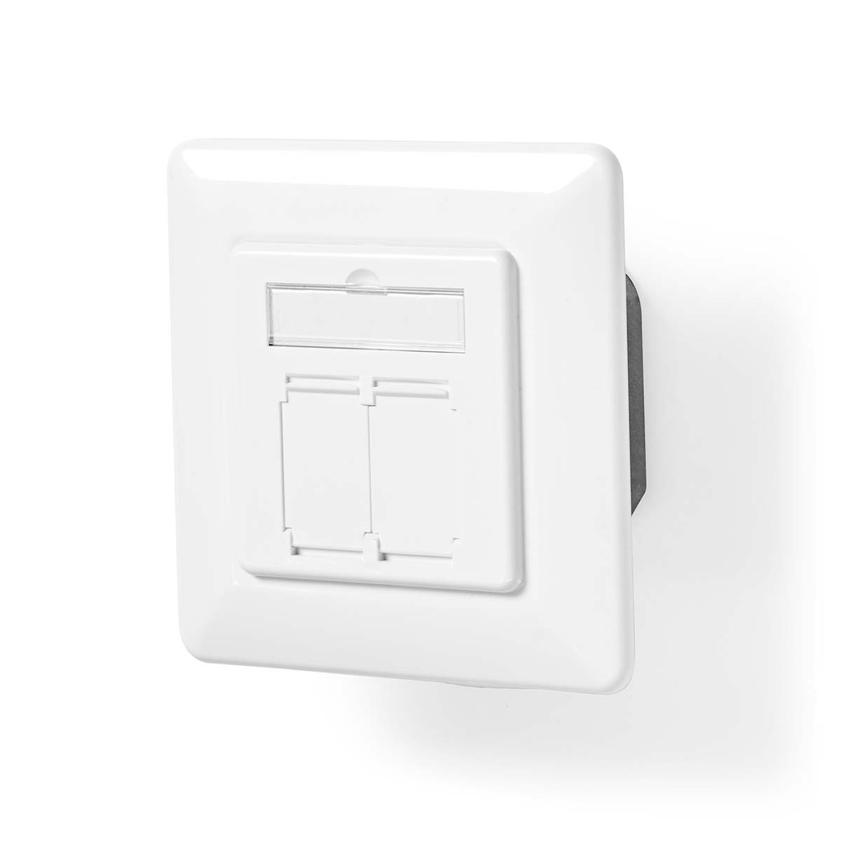 Mrežna Zidna Utičnica | CAT7 | Podžbukna | 2 x RJ45 | NEDIS 6 ccgb89260iv 5