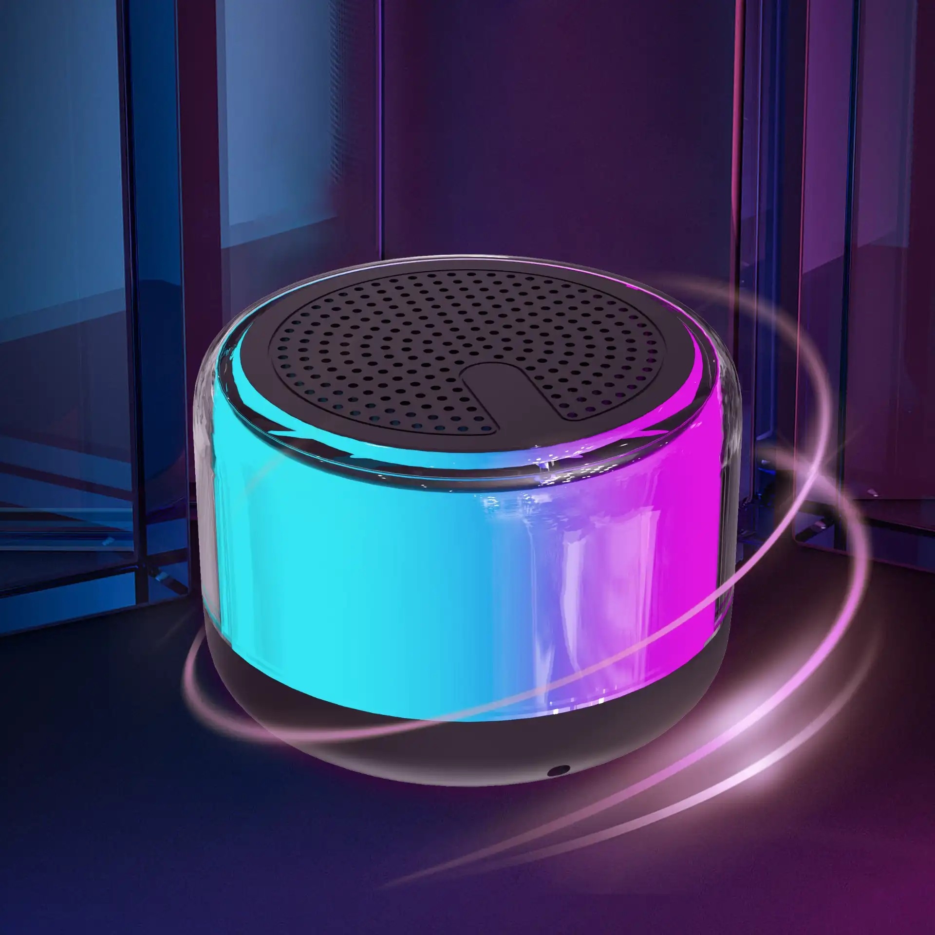 Bluetooth TWS Zvučnik | 3W | MicroSD | RGB Osvjetljenje | DENVER 3 dv btp 103 2