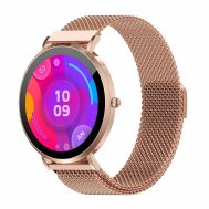 Smartwatch SWC-394 | AMOLED 1.32" | IP68 | Metalna Narukvica | Rose | DENVER