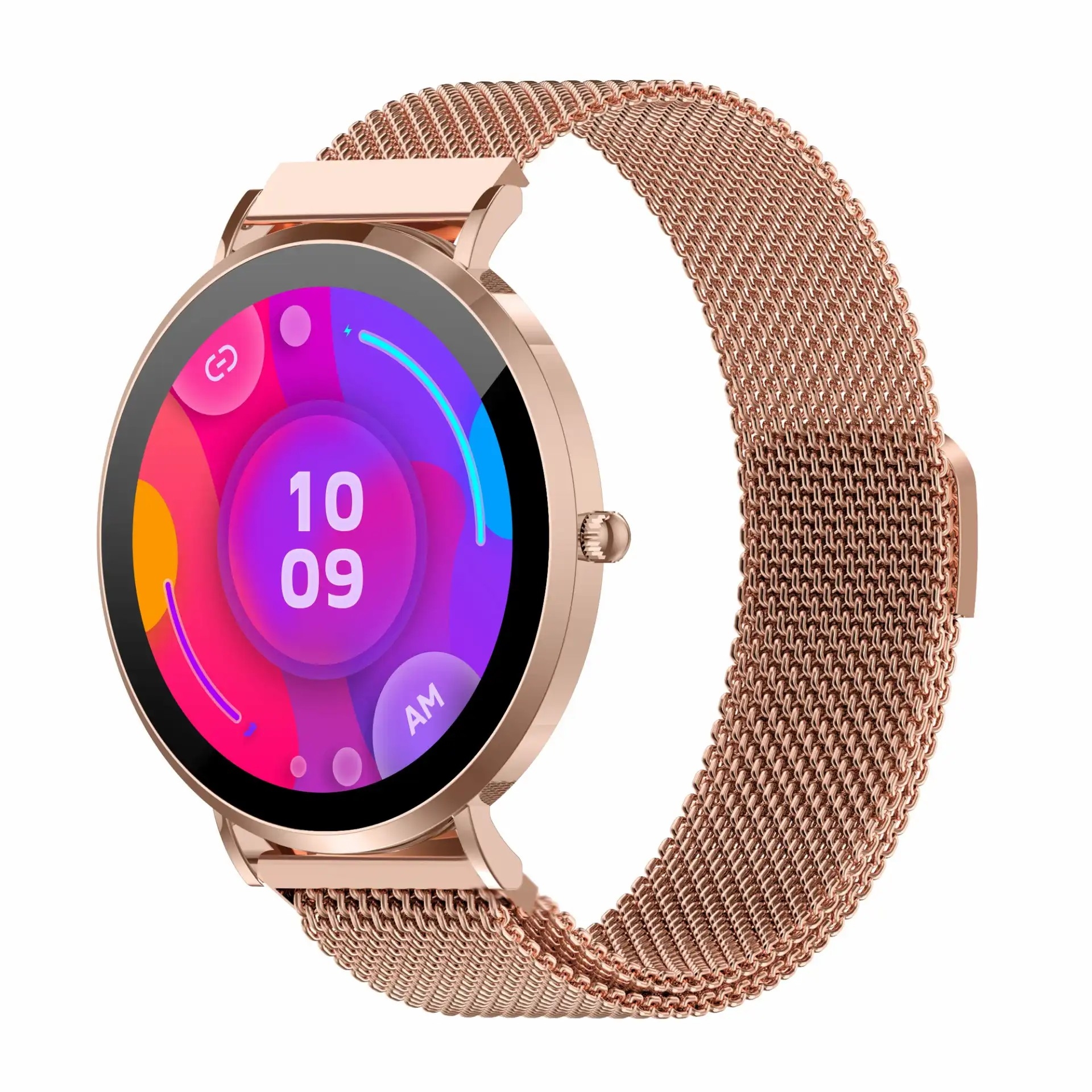 Smartwatch SWC-394 | AMOLED 1.32" | IP68 | Metalna Narukvica | Rose | DENVER 1 dv swc 394rg