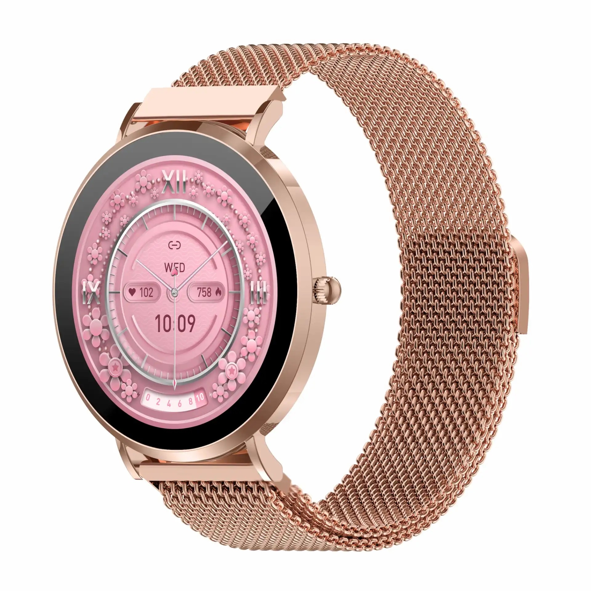 Smartwatch SWC-394 | AMOLED 1.32" | IP68 | Metalna Narukvica | Rose | DENVER 3 dv swc 394rg 2