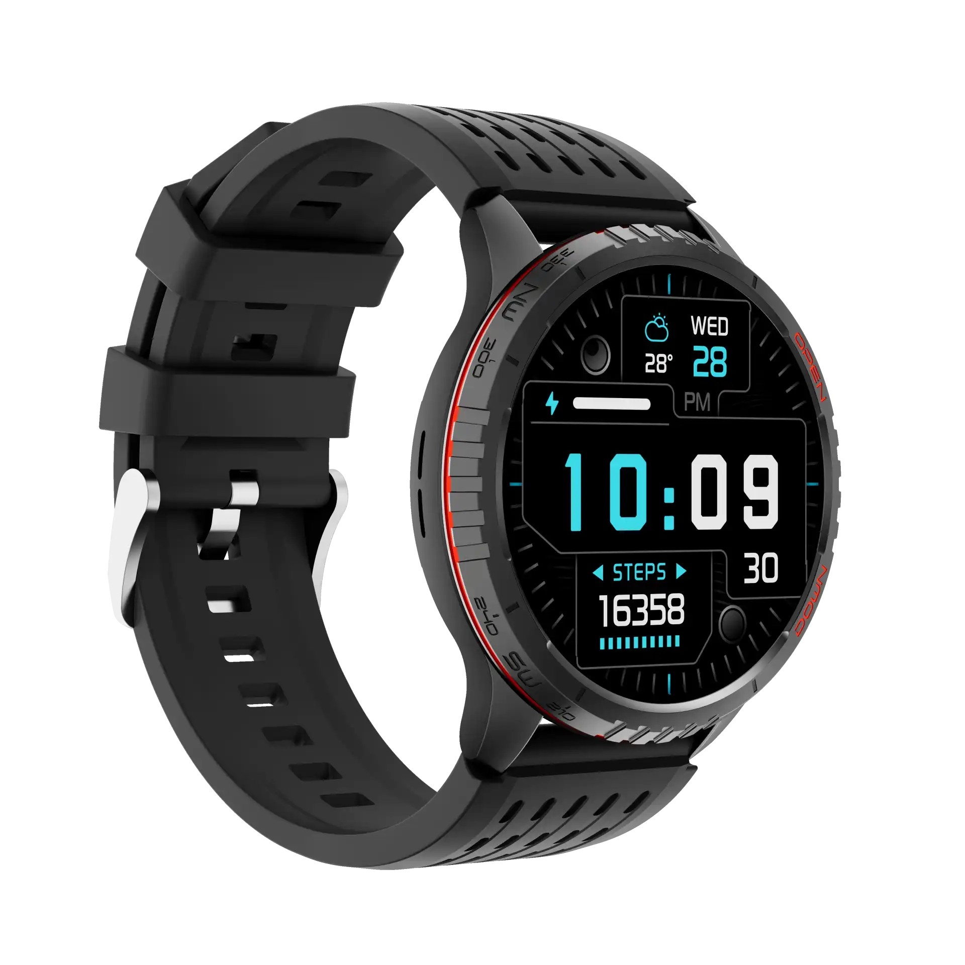 Smartwatch GPS SWG-345 | AMOLED Zaslon 1.43" | 3 ATM | Crni | DENVER 3 dv swg 345b 2