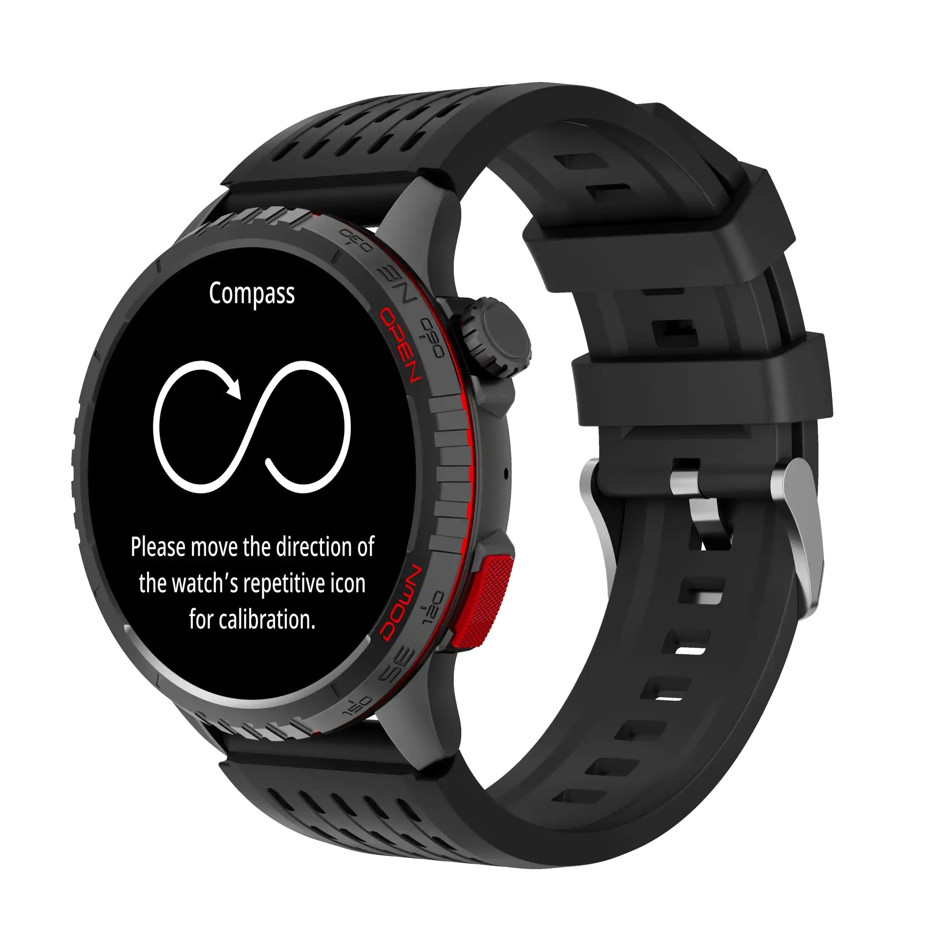 Smartwatch GPS SWG-345 | AMOLED Zaslon 1.43" | 3 ATM | Crni | DENVER 8 dv swg 345b 7