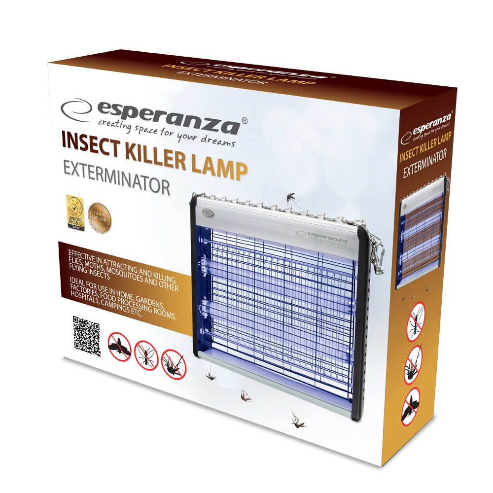 UV Svjetiljka Za Insekte | 12W | 50m2 | Esperanza 5 esp ehq003 4