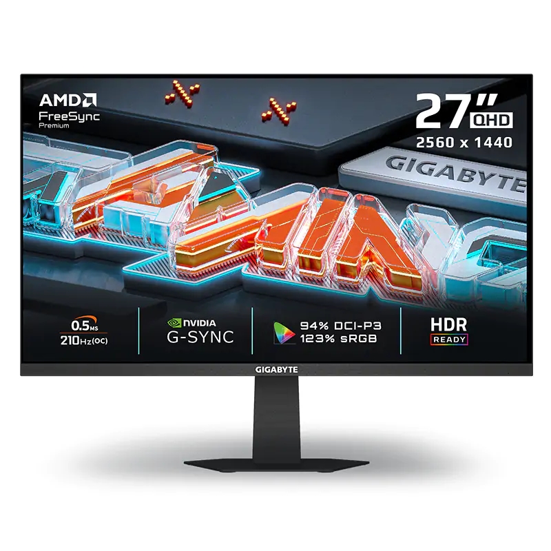 Gigabyte G27Q20 | 27" | QHD | SS IPS | 200Hz 1 C G27Q20