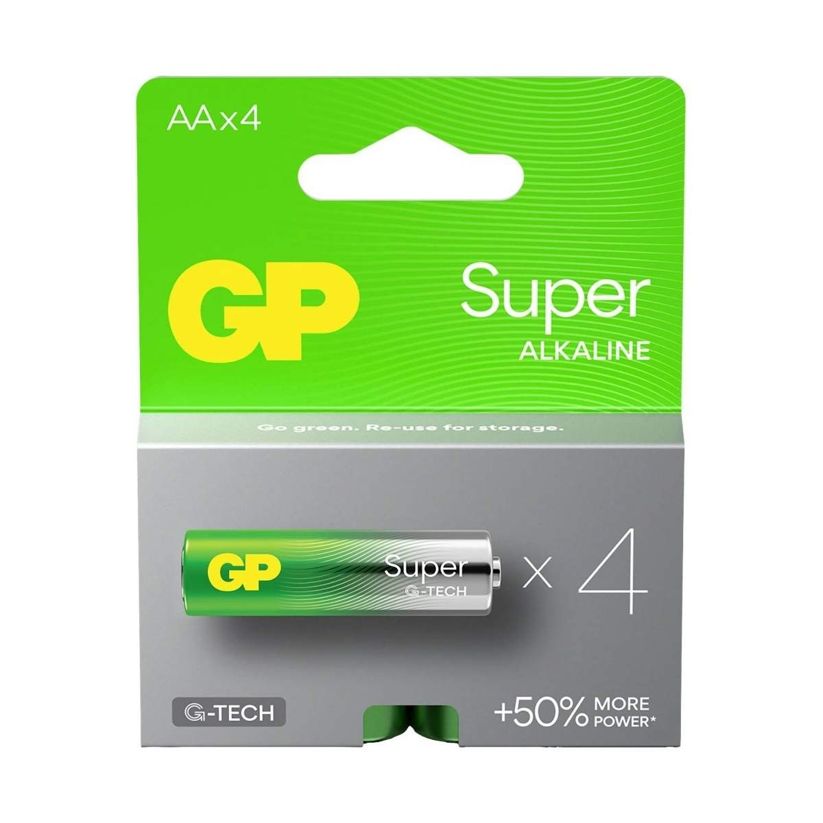 R6 (AA) Alkalna Baterija | Pakiranje: 4 kom | Super GP 1 gp15a pgb4