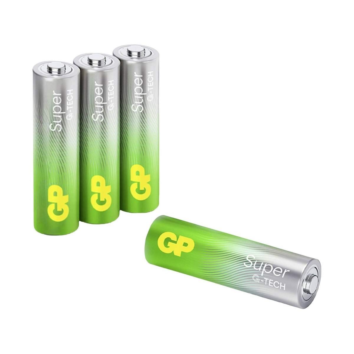 R6 (AA) Alkalna Baterija | Pakiranje: 4 kom | Super GP 2 gp15a pgb4 1