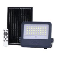 LED Solarni Reflektor | 1000 Lumena | 4000K | Panel 10W | ON