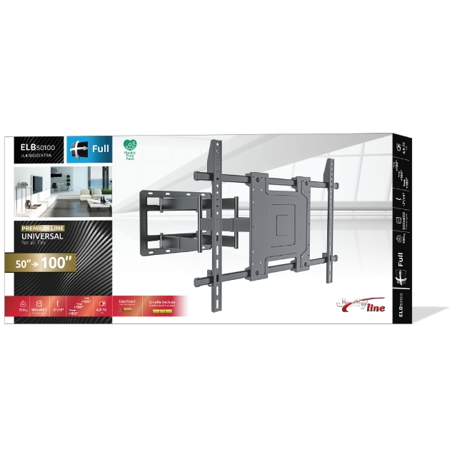 Zidni Nosač za TV | 50 - 100 inča | Pantografski Mehanizam | 100 kg | UNITRONIC 2 jl41803